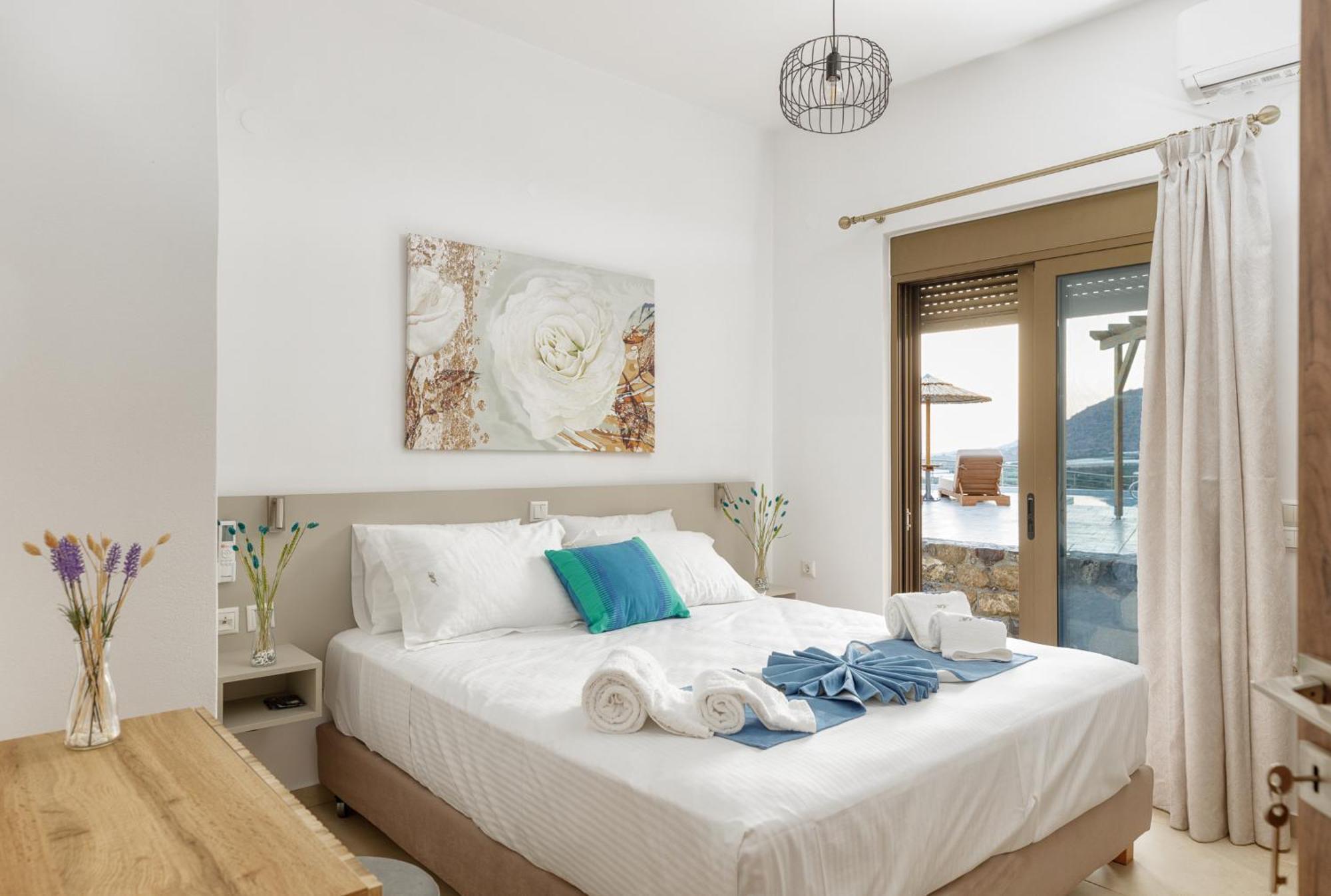 Mediterranean View Villa Makriyialos Bagian luar foto