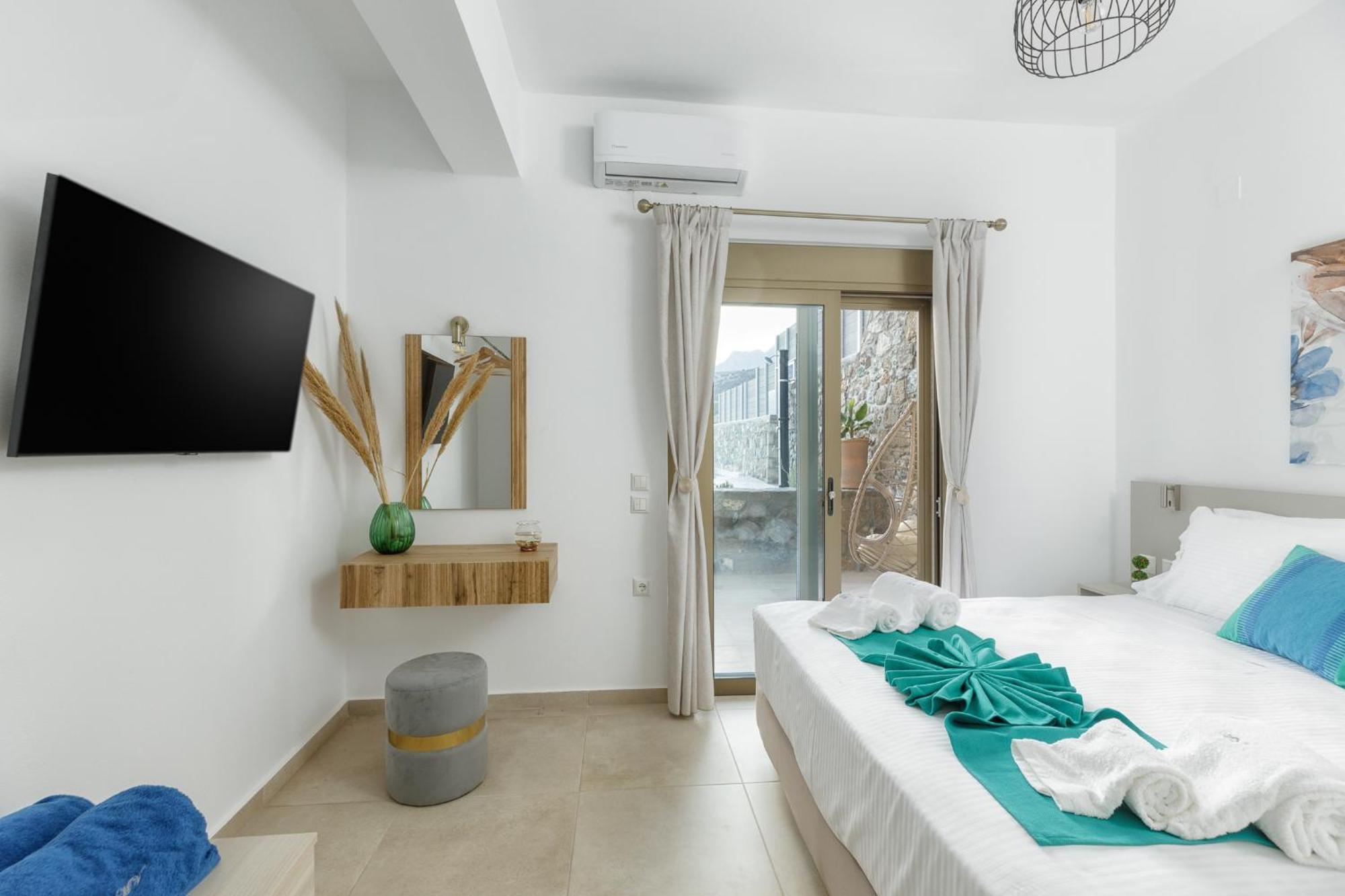 Mediterranean View Villa Makriyialos Bagian luar foto