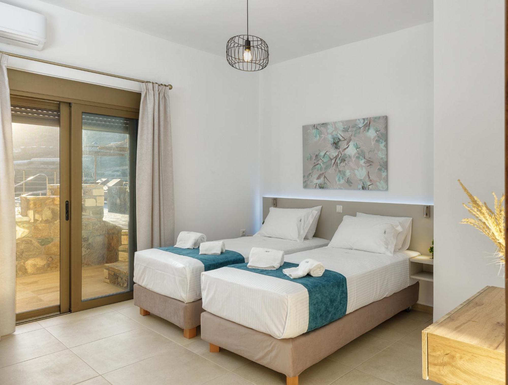Mediterranean View Villa Makriyialos Bagian luar foto